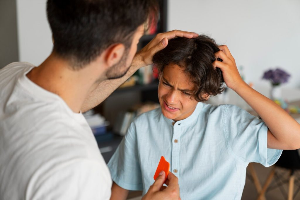 Scalp pH balance for preventing hair loss
