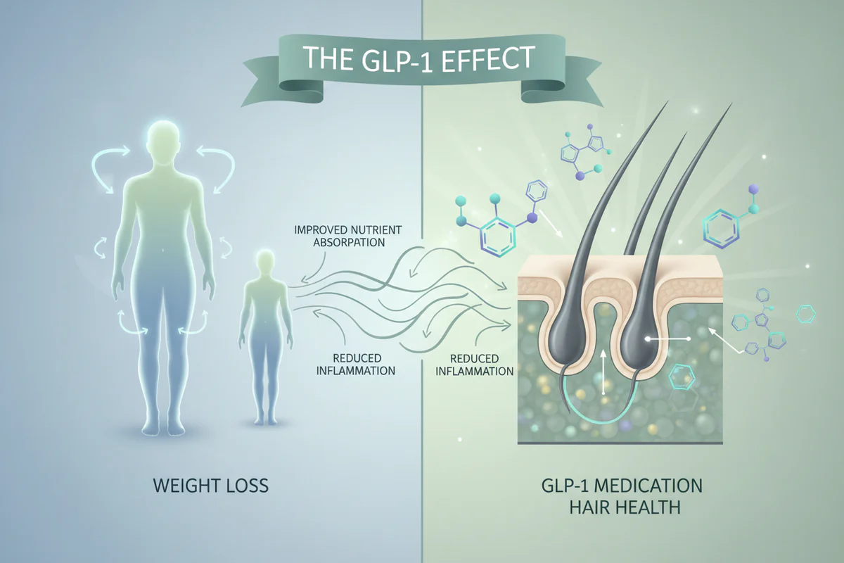 Ozempic GLP-1 hair loss side effects and prevention